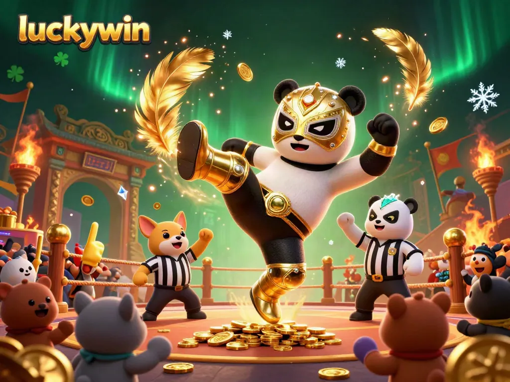 Experience thrilling gameplay at luckywin casino with vibrant characters and dynamic elements in an exciting arena.