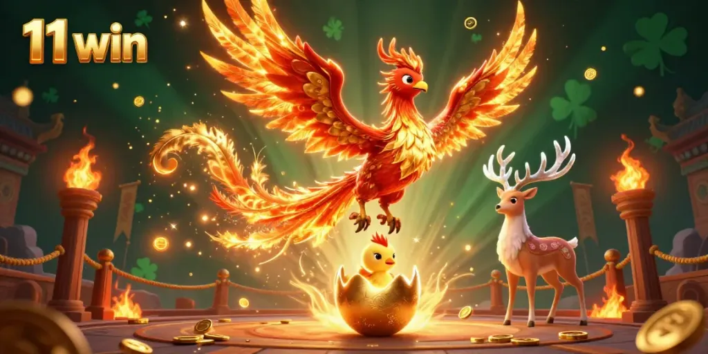 Experience thrilling gameplay at 11 win with vibrant characters in a dynamic gambling scene.