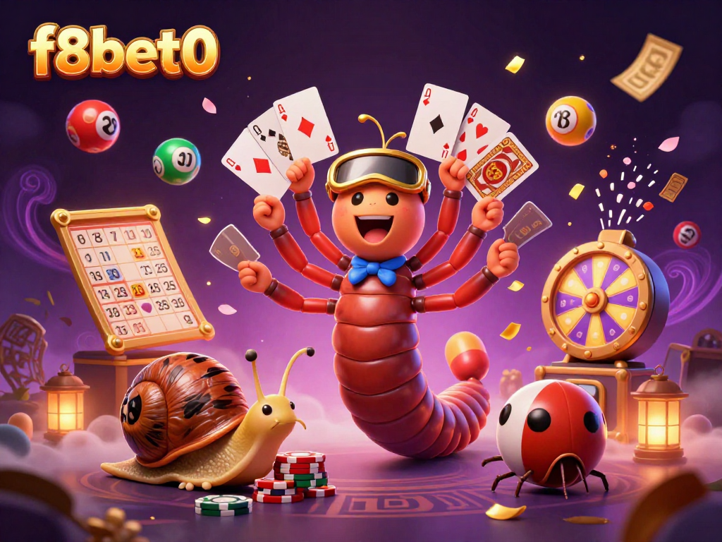 Experience thrilling gameplay with f8bet0 featuring a vibrant scene of 3D characters and dynamic gambling elements.