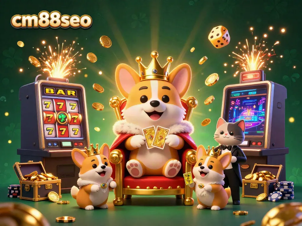 Experience thrilling slots at cm88seo with vibrant jackpots and an engaging royal theme.