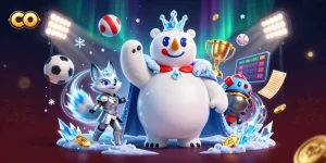 Engage in sports betting with co, featuring dynamic gaming elements and polar characters.