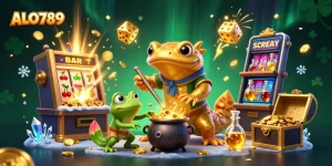 Experience the ALO789 excitement as golden alchemists conjure jackpot wins second by second!