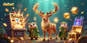 Engage in thrilling debet gaming with mystical characters and vibrant casino action.