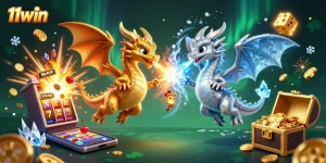 Experience the thrill of gaming with 11win featuring dragons, jackpots, and a vibrant 3D scene.