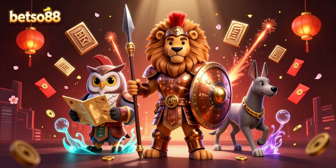 Engage in thrilling gameplay at betso88, exploring vibrant casino games with dynamic 3D characters.