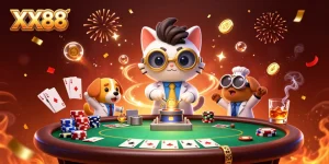 Engage in thrilling gameplay at XX88's vibrant casino with dynamic action and rich visuals.