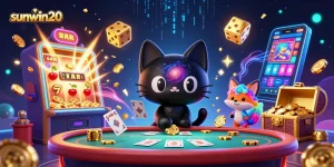 Win big with sunwin20 at the cosmic casino featuring unique characters and vibrant visuals