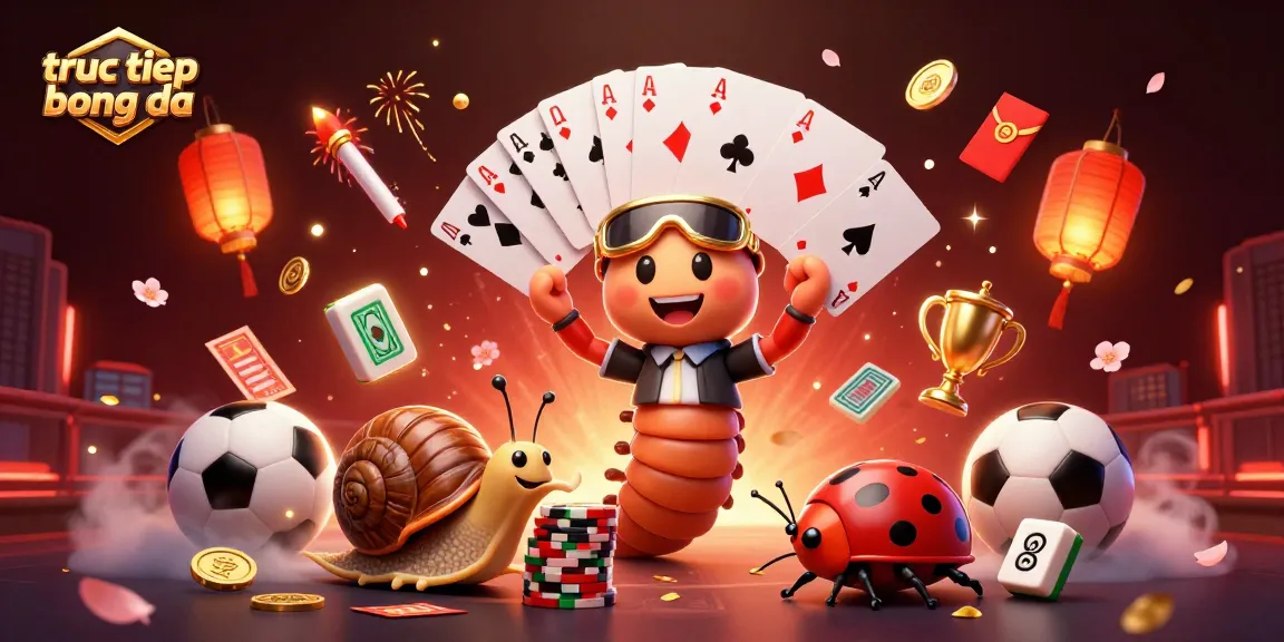 Experience the excitement of truc tiep bong da with vibrant 3D characters in lively casino action.
