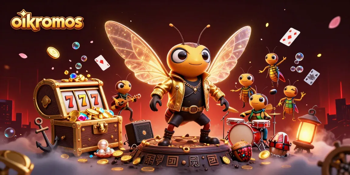 Experience the thrill of oikonomos casino adventures with slot games and vibrant elements.