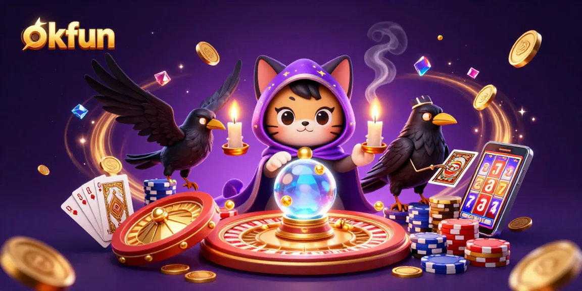 Enjoy thrilling wins at okfun with vibrant 3D casino characters and exciting gameplay elements!