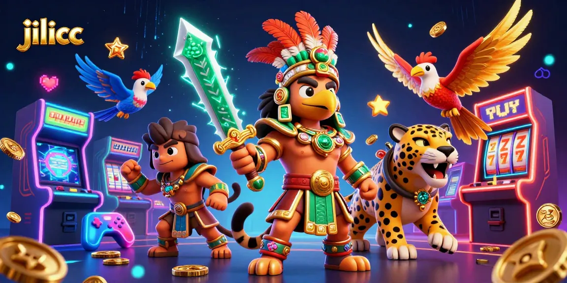Experience thrilling adventures at jilicc with vibrant 3D characters and dynamic gaming elements.