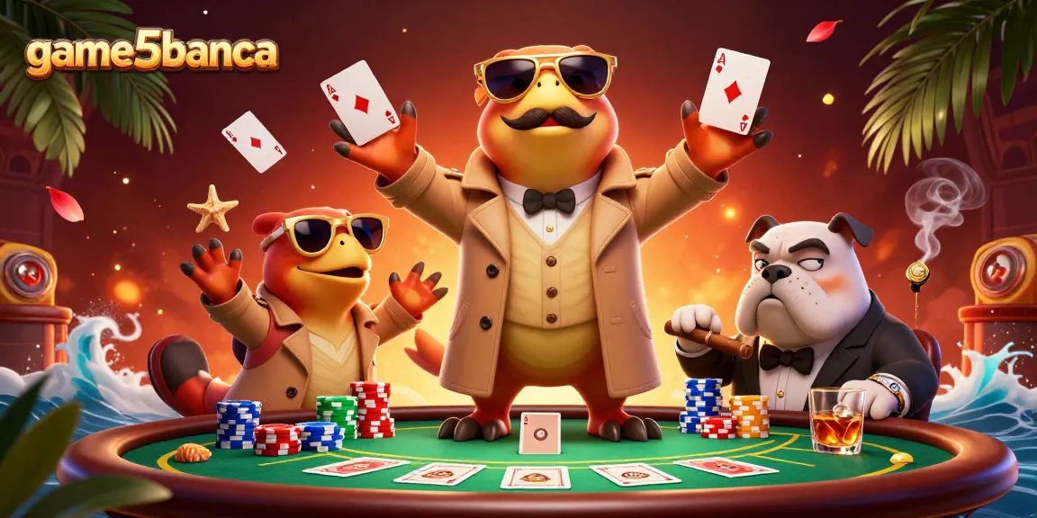 Game5banca raptors cleverly disguise themselves for a VIP casino entrance in a vibrant scene.