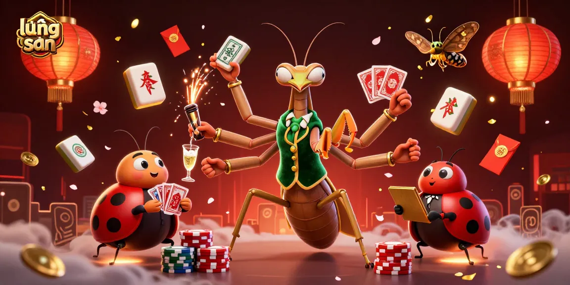 Lương Sơn offers thrilling online casino experiences with vibrant imagery and engaging characters.